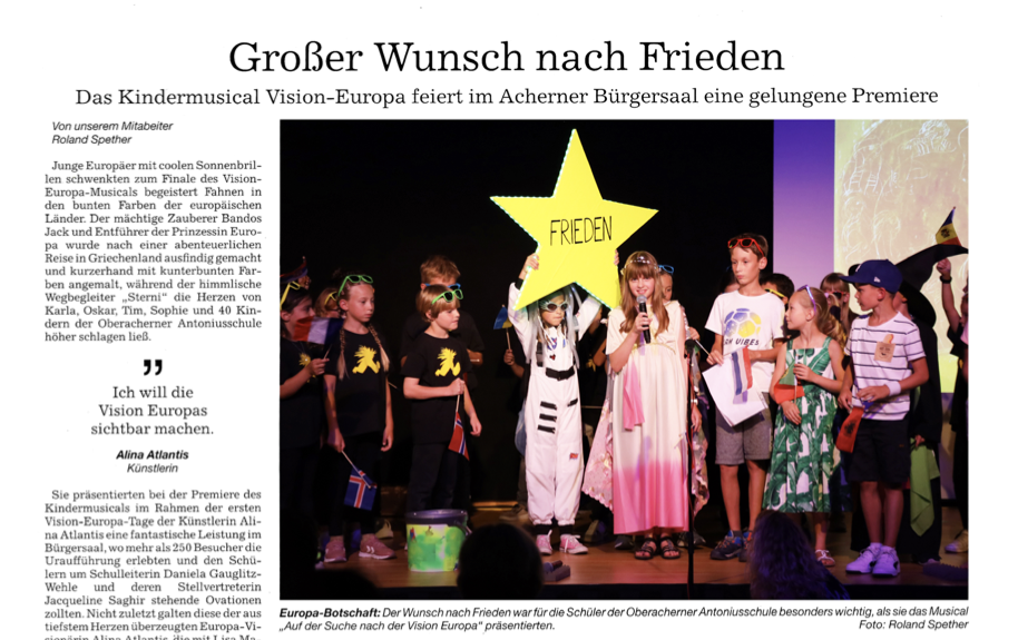 2022-07-11_BADISCHE NEUESTE NACHRICHTEN:ABB_Großer Wunsch nach Frieden