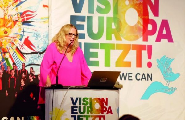 Rede der Rektorin Daniela Gauglitz-Wehle zur Zertifizierung ihrer Schule zur VISION-EUROPA-SCHULE