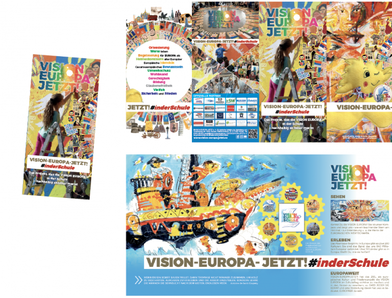 Image-Flyer VISION-EUROPA-JETZT!#inderSchule