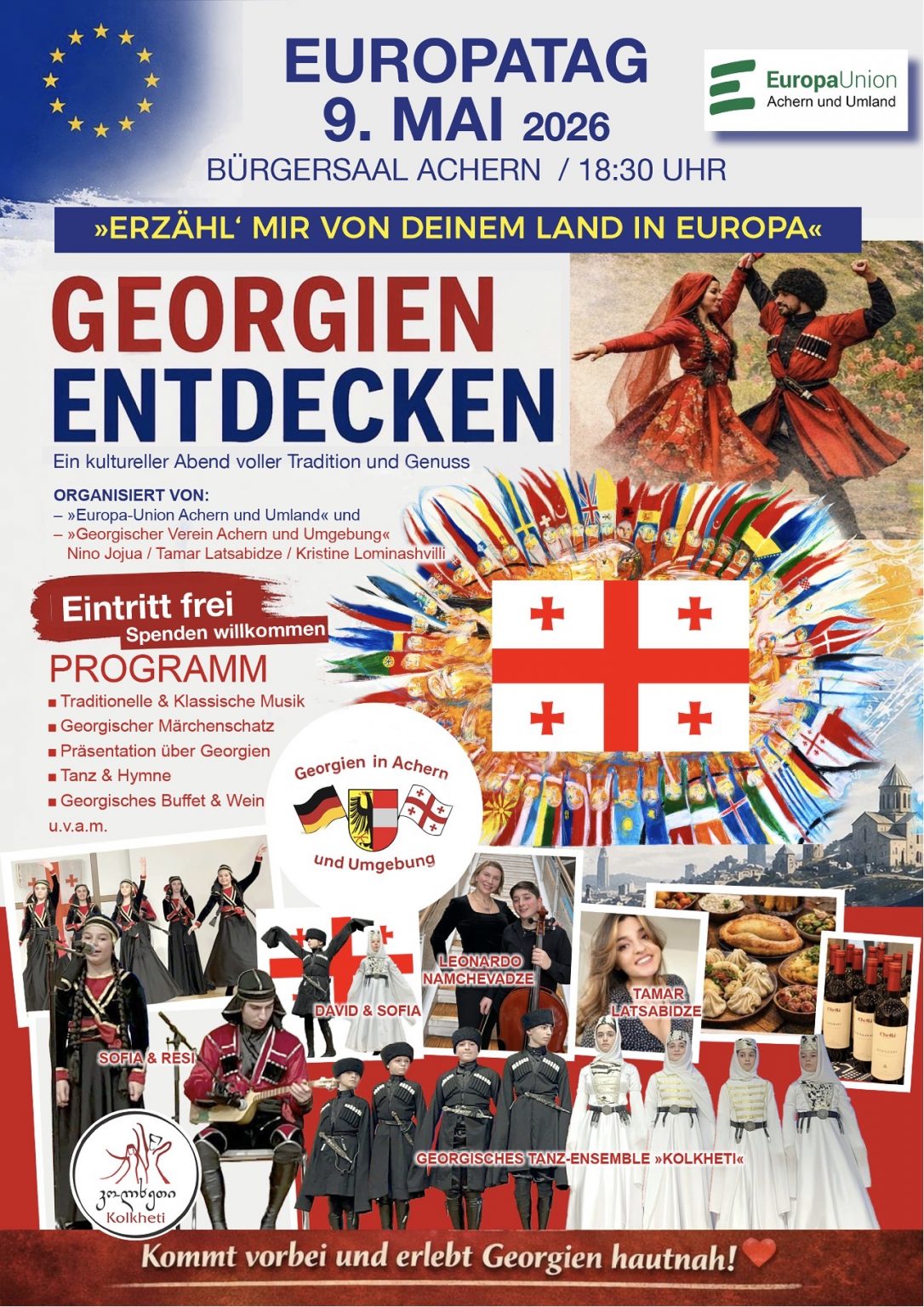 Plakat Georgien